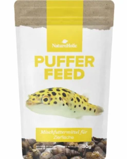 NatureHolic Pufferfeed, Schnecken für Kugelfische, 30 g