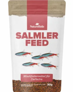 NatureHolic SalmlerFeed, Hauptfutter-Granulat, 30g