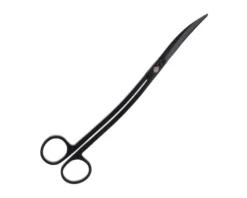 NatureHolic Scaping Scissors wave black, geschwungene Pflanzenschere, 25 cm