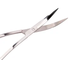 NatureHolic Scaping Scissors wave silver, geschwungene Pflanzenschere, 25 cm