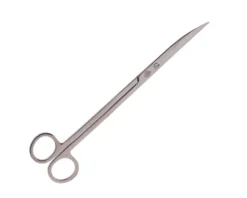 NatureHolic Scaping Scissors curved silver, gebogene Pflanzenschere, 30 cm