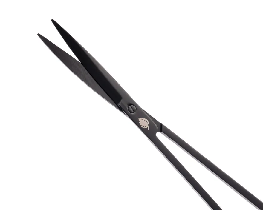 NatureHolic Scaping Scissors straight black, gerade Pflanzenschere, 25 cm