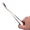 NatureHolic Scaping Scissors curved silver, gebogene Pflanzenschere, 22 cm