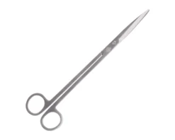 NatureHolic Scaping Scissors straight silver, gerade Pflanzenschere, 22 cm
