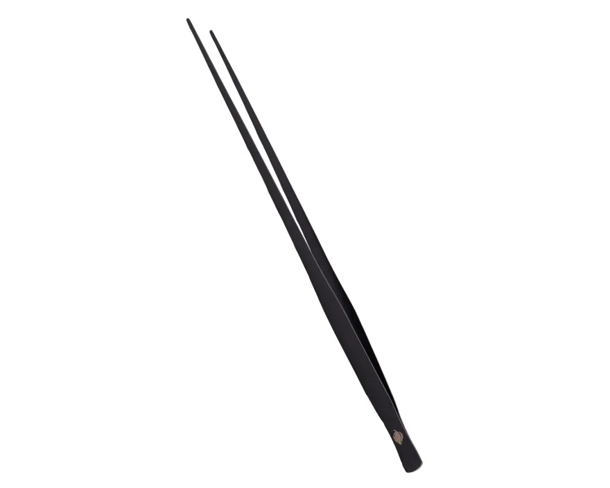 NatureHolic Scaping Tweezers straight black, gerade Pflanzenpinzette, 48 cm