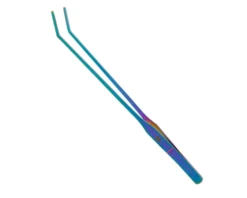 NatureHolic Scaping Tweezers curved color, gebogene Pflanzenpinzette, 27 cm