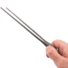 NatureHolic Scaping Tweezers straight silver, gerade Pflanzenpinzette, 27 cm