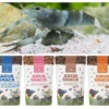 NatureHolic Snackbundle für Großarmgarnelen, Natures Blend, Krill, Insect & Artemia, 4 x 30 g