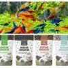 NatureHolic Snackbundle für Zwerggarnelen, Spirulina, Moringa, Insect & Snow Pops, 4 x 30 g