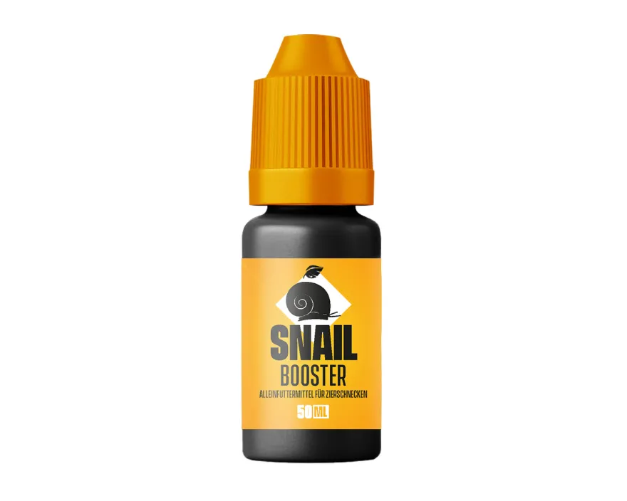 NatureHolic Snail BOOSTER, Futter für Schnecken im Aquarium, 30 ml