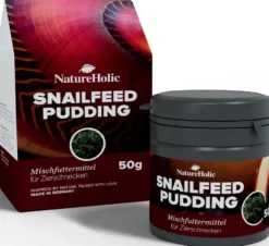 NatureHolic SnailFeed Pudding, Schneckenfutter, 50 g