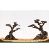 NatureHolic Stone Bonsai Kasei Twin, 2 Bäume