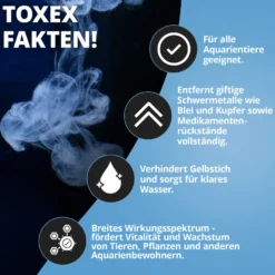 NatureHolic ToxEx Liquid, Wasseraufbereiter, 125 ml