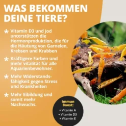NatureHolic Vita Drops Shrimp, Garnelenfutter Zusatz für mehr Vitalität, 30 ml