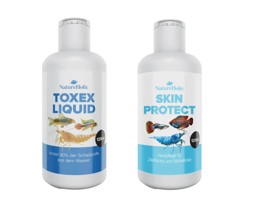 NatureHolic WaterSafe – 2-Komponenten Wasseraufbereiter-Set, 2 x 125 ml