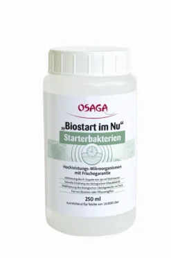Osaga Biostart im Nu, Starter-Bakterien für Gartenteich, 100 ml