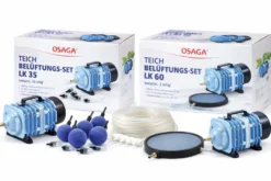 Osaga Teich-Belüftungsset LK35 Set mit 6 Steinen