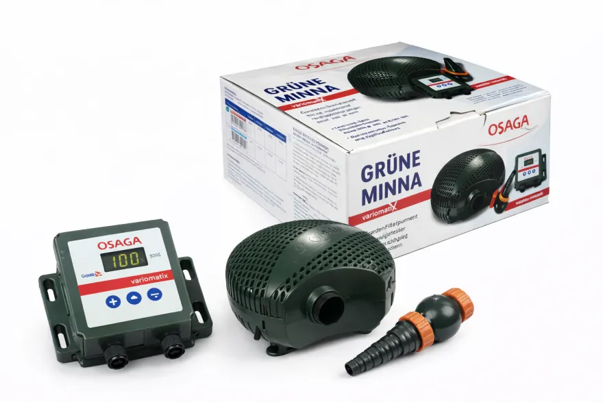 OSAGA Teichfilter- und Umwälzpumpen Grüne Minna Variomatix OGM-10000 VX