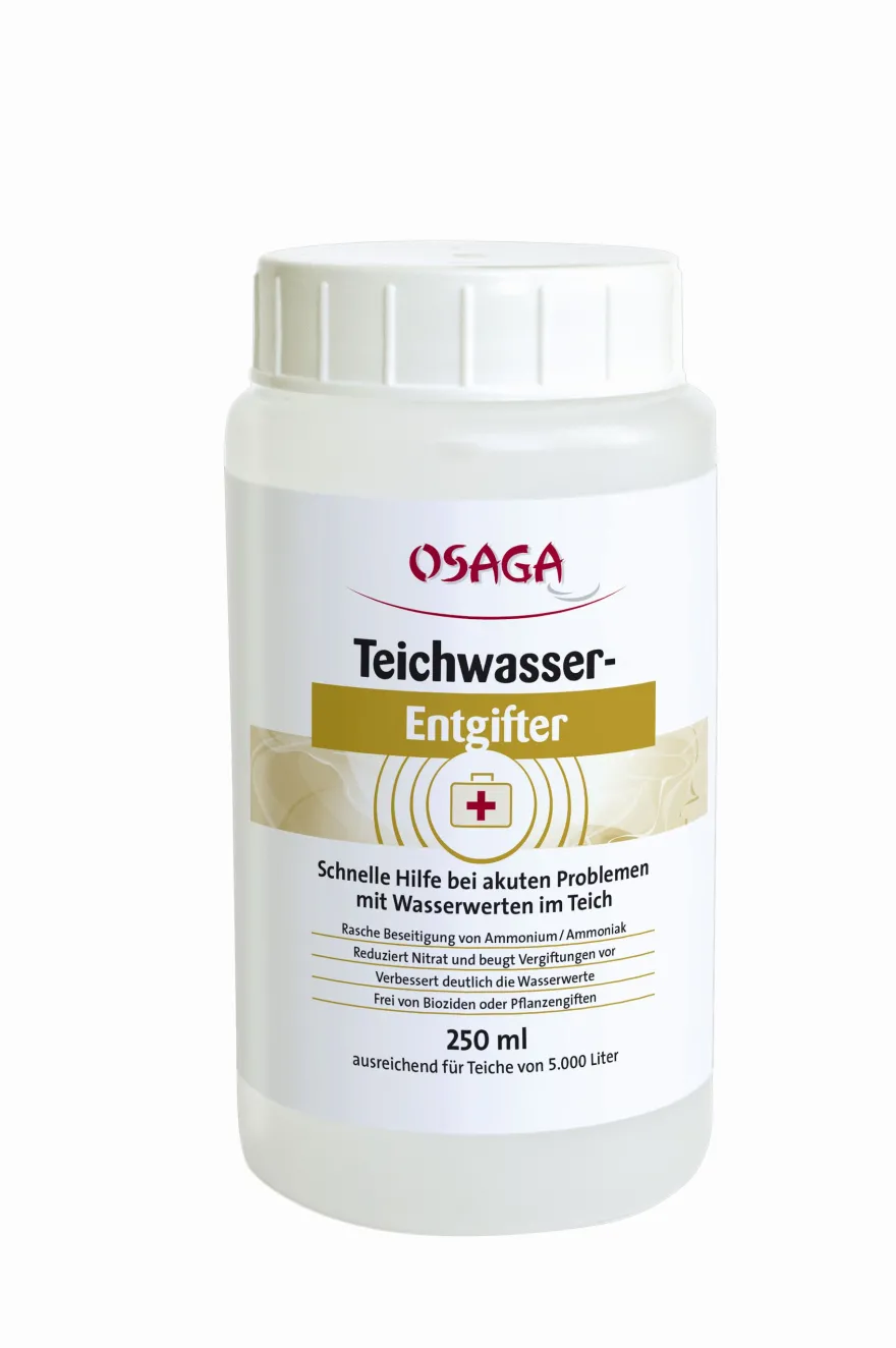 Osaga Teichwasser-Entgifter, Notfallhilfe, 250 ml
