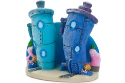 Penn-Plax Bikini Bottom Häuser, Aquarium-Deko, 7,6 cm