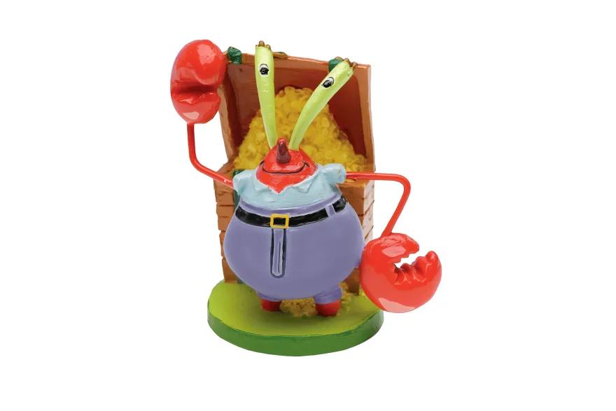 Penn-Plax Mr. Krabs, SpongeBob Aquarium-Deko, 5 cm
