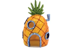 Penn-Plax SpongeBob's Ananas Haus, Aquarium-Deko, 16,5 cm