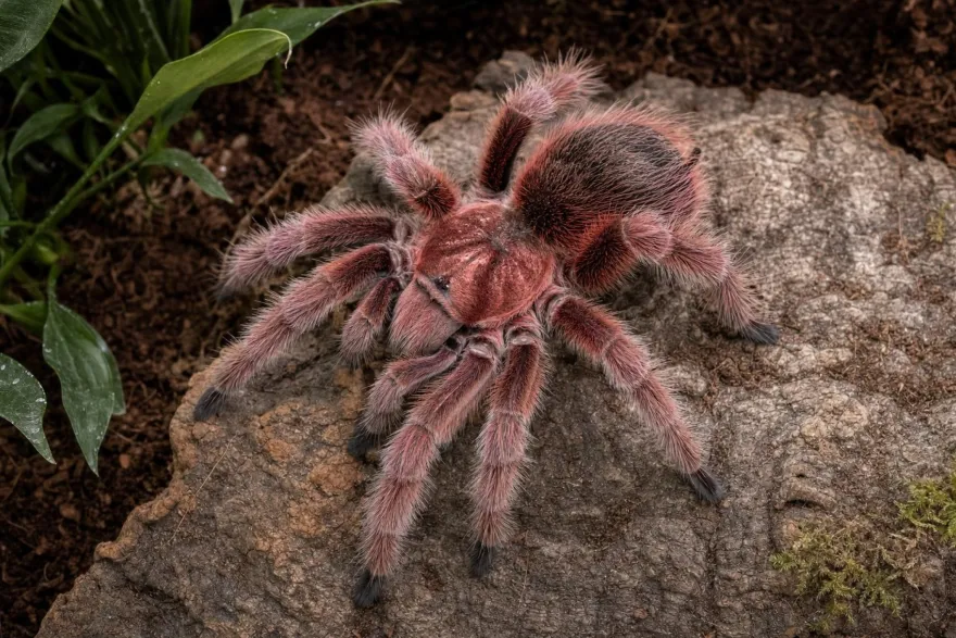 Rote Chile-Vogelspinne, Grammostola rosea