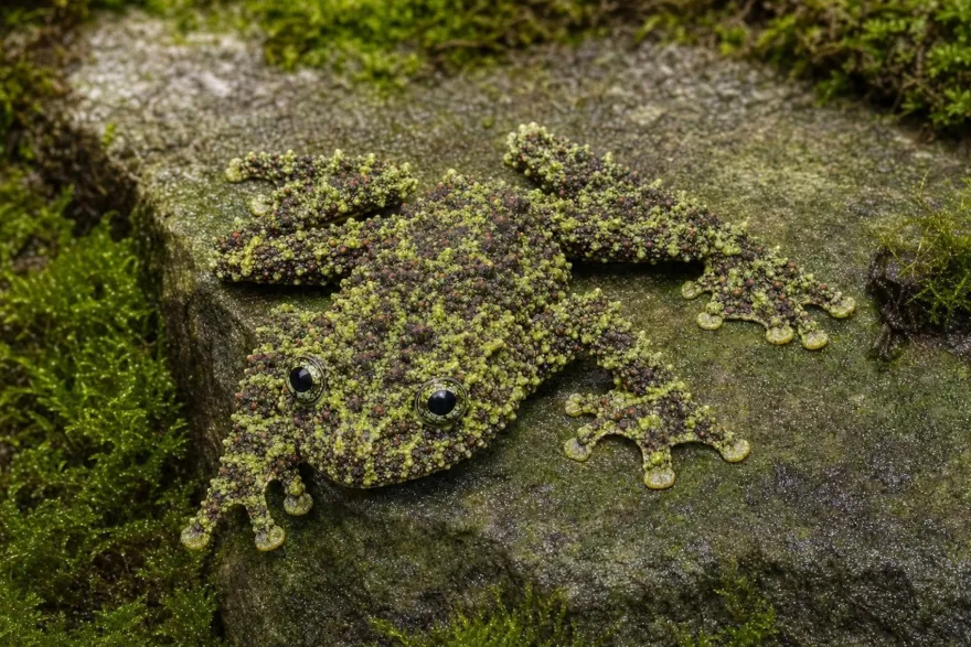 Sa-Pa-Moosfrosch, Theloderma bicolor