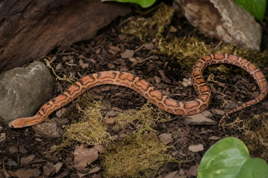 Scaleless-Kornnatter, Pantherophis guttatus