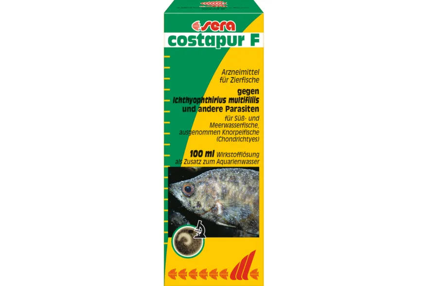 Sera Costapur F, gegen Ichthyo, 100 ml