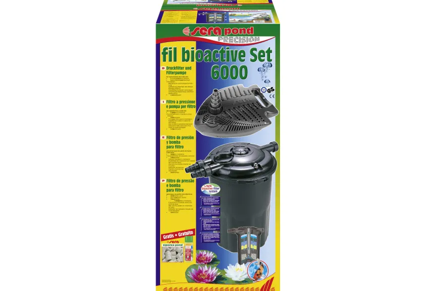 Sera fil bioactive set 6000, Teichfilter-Set