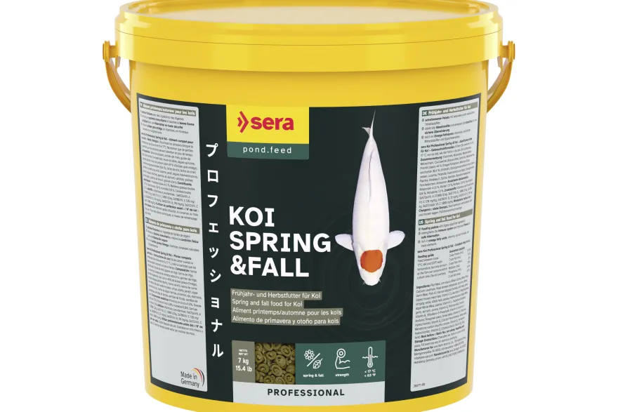 Sera Koi Professional Spring & Fall, Koifutter, 21 L (7 kg)