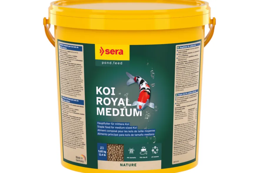 Sera Koi Royal Medium, Koifutter, 21 l