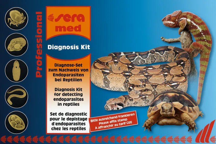 Sera med Professional Diagnose-Set für Reptilien