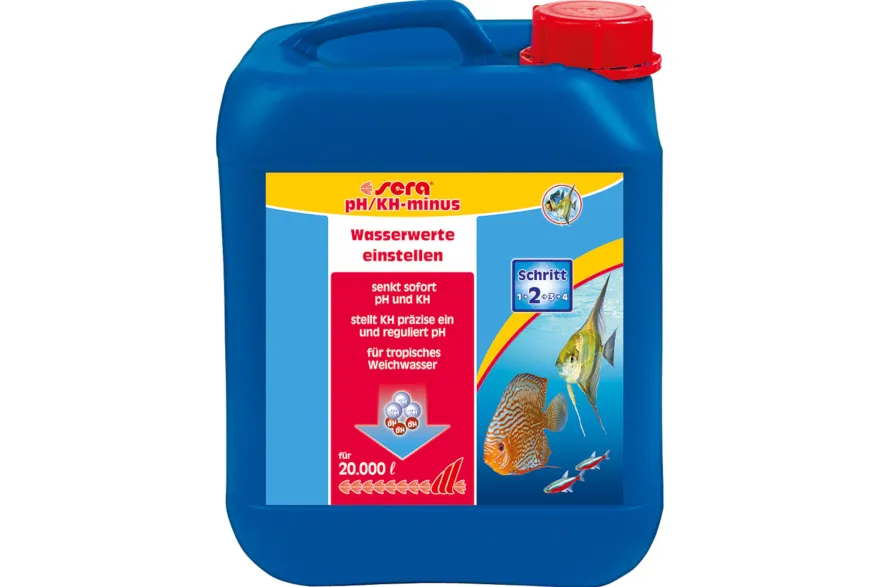 Sera pH/KH-minus, Wasseraufbereiter, 5 Liter