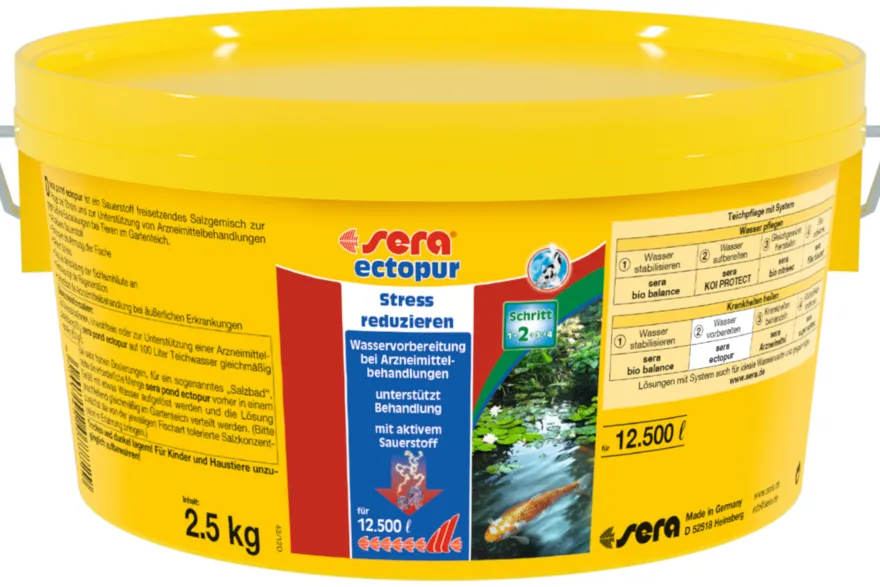 Sera Pond Ectopur Salz, 2200 ml (2,5 kg)