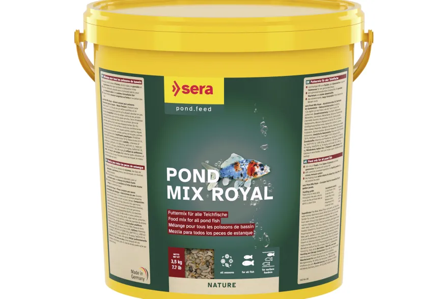 Sera Pond Mix Royal nature, Teichfischfutter, 21 l