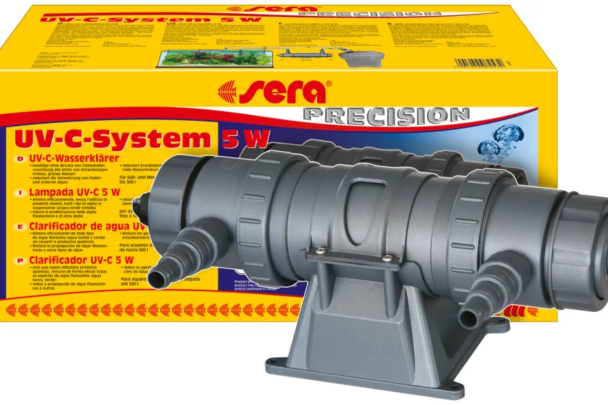 Sera UV-C-System, UV Wasserklärer, 5 W