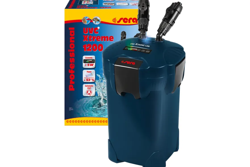 Sera UVC‑Xtreme 1200 Außenfilter mit UV-C