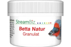 Streambiz Betta Natur Granulat, 36 g Kampffischfutter