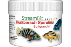 Streambiz Buntbarsch Spirulina Granulat, 80 g