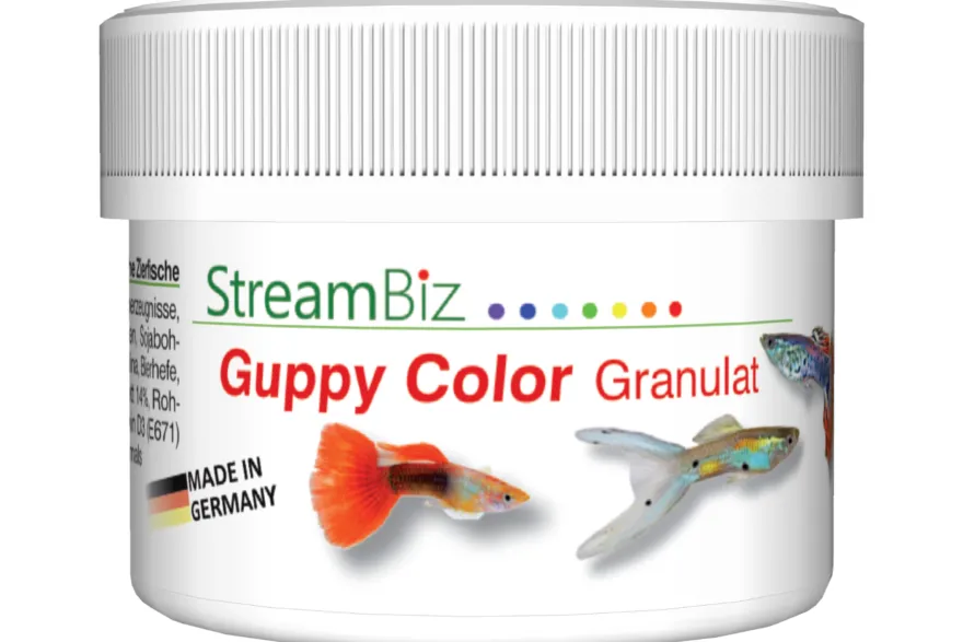 Streambiz Guppy Color Granulat, 40 g