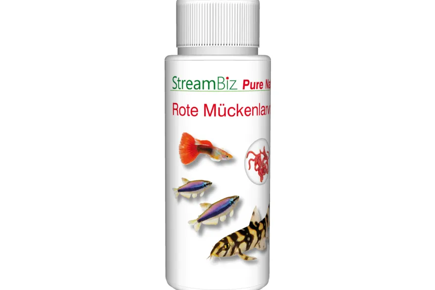 Streambiz Pure Nature Rote Mückenlarven, 100 ml