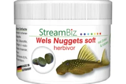 Streambiz Wels Nuggets soft Herbivor, 250 g