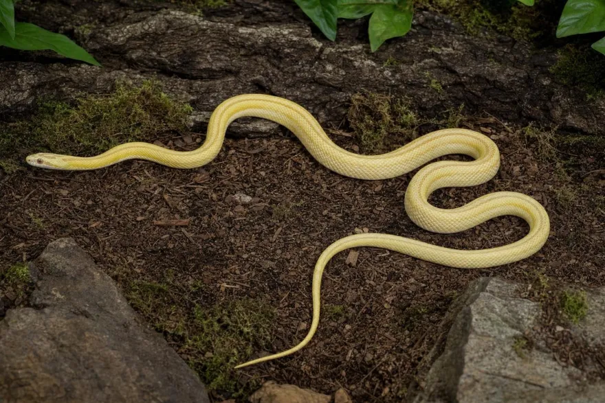 Sulfur-Kornnatter, Pantherophis guttatus