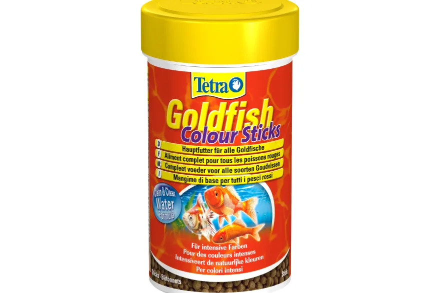 Tetra Goldfish Colour Sticks, Hauptfutter-Sticks, 100 ml