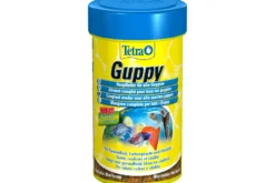 Tetra Guppy Mini Flakes, Hauptfutter-Flocken, 100 ml
