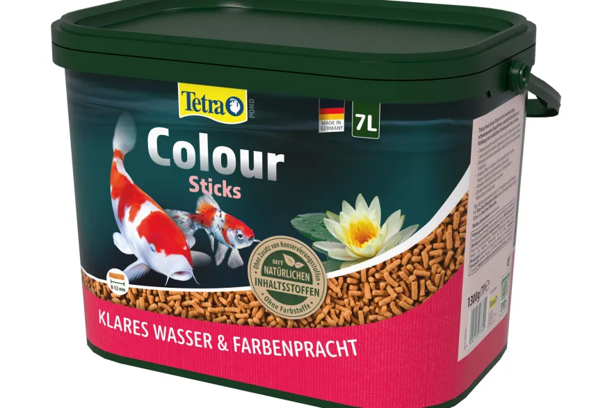 Tetra Pond Colour Sticks, Farb-Teichsticks, 7 Liter
