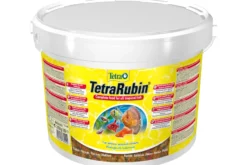 Tetra Rubin Flakes, Farbfutter, 10 Liter
