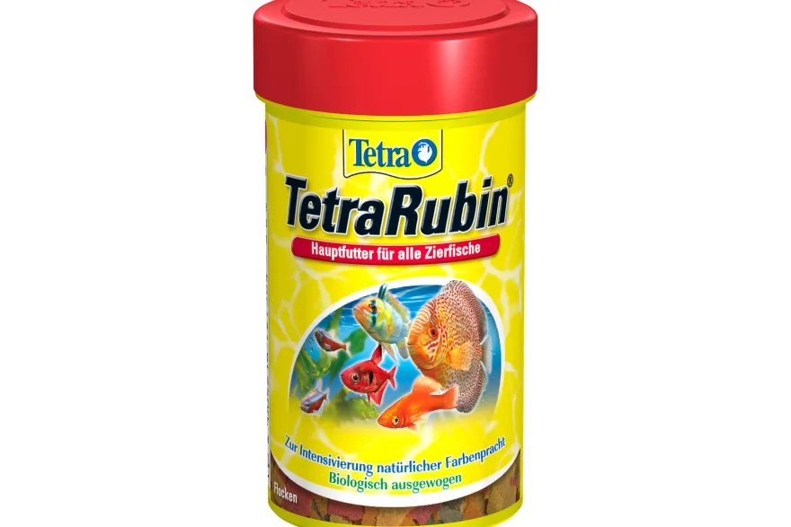 Tetra Rubin Flakes, Farbfutter, 100 ml